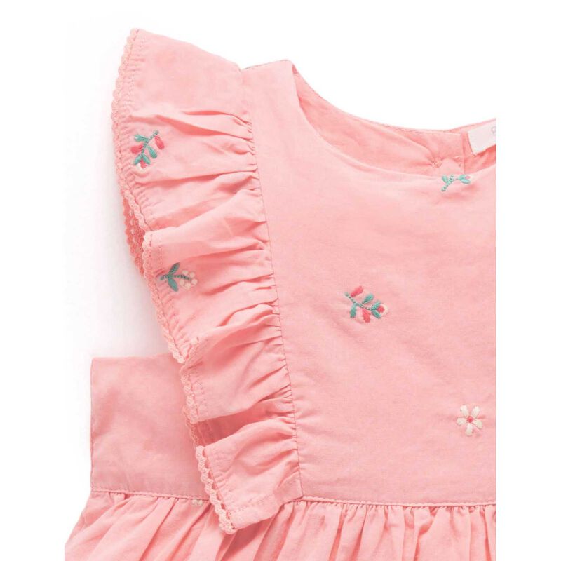 Purebaby Broderie Dress image number 2